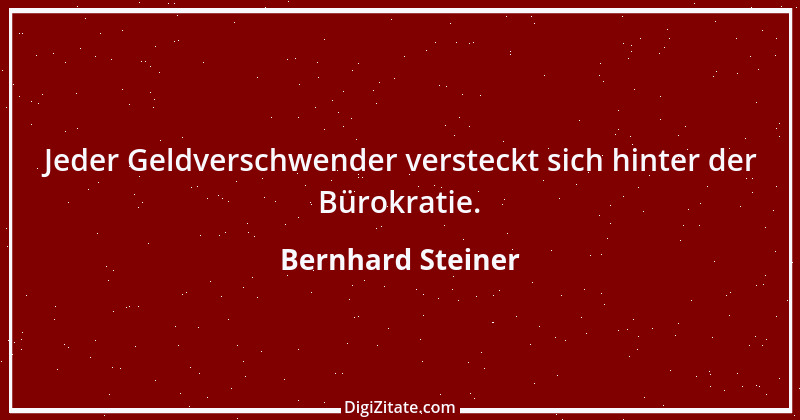 Zitat von Bernhard Steiner 36