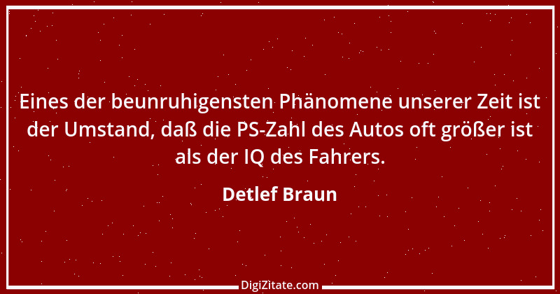 Zitat von Detlef Braun 1