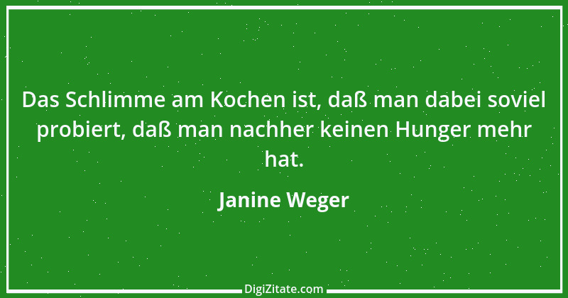 Zitat von Janine Weger 126