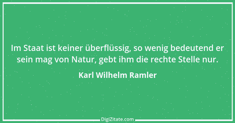 Zitat von Karl Wilhelm Ramler 4