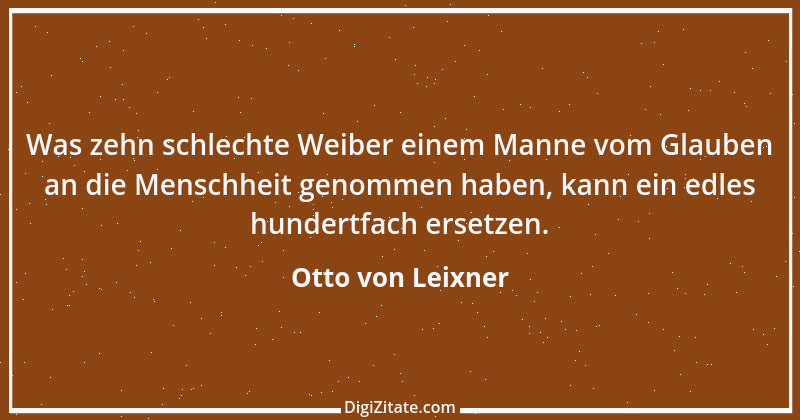 Zitat von Otto von Leixner 141