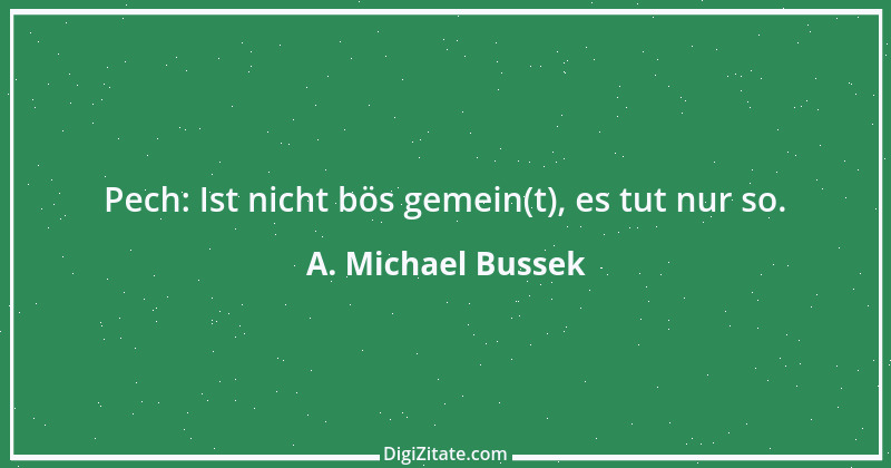 Zitat von A. Michael Bussek 114