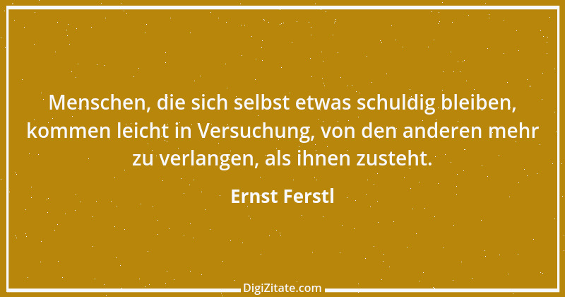 Zitat von Ernst Ferstl 1284