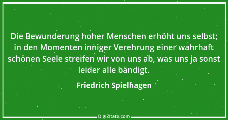 Zitat von Friedrich Spielhagen 5