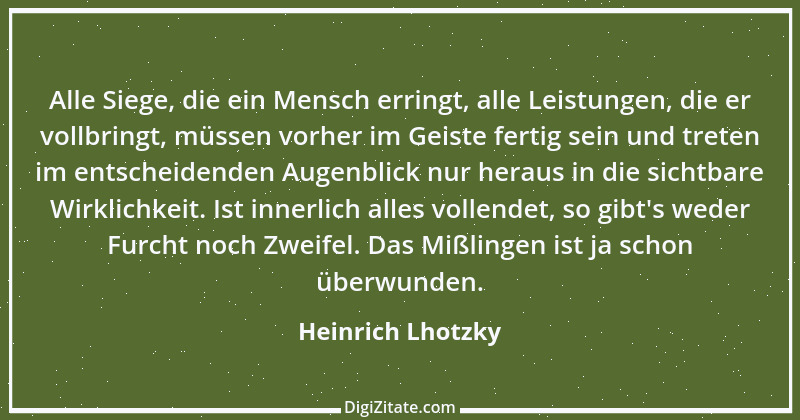 Zitat von Heinrich Lhotzky 8