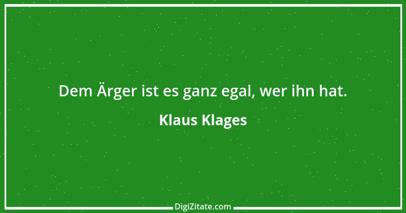 Zitat von Klaus Klages 95