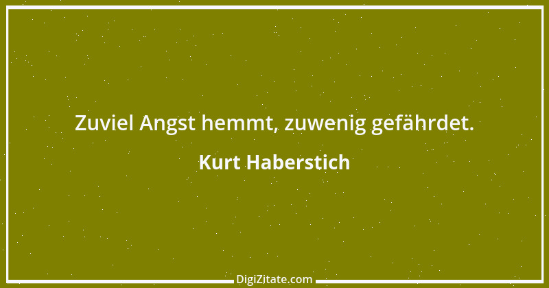 Zitat von Kurt Haberstich 46