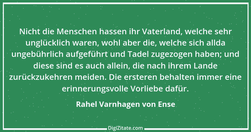 Zitat von Rahel Varnhagen von Ense 31