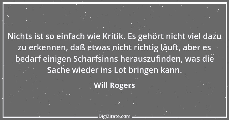 Zitat von Will Rogers 3