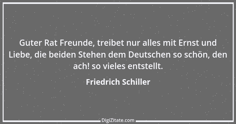 Zitat von Friedrich Schiller 1361