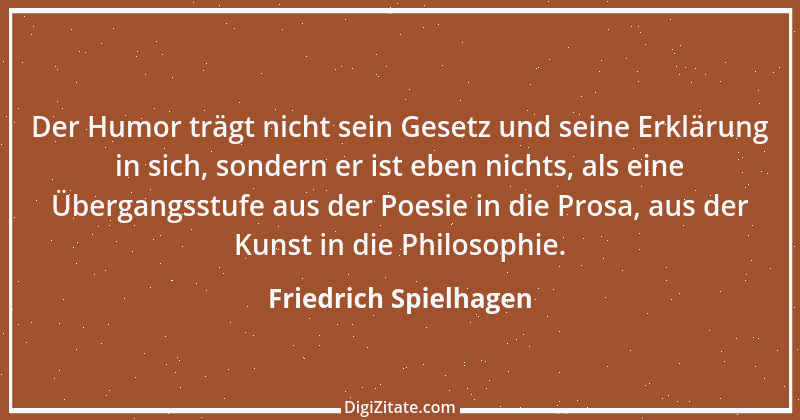 Zitat von Friedrich Spielhagen 6