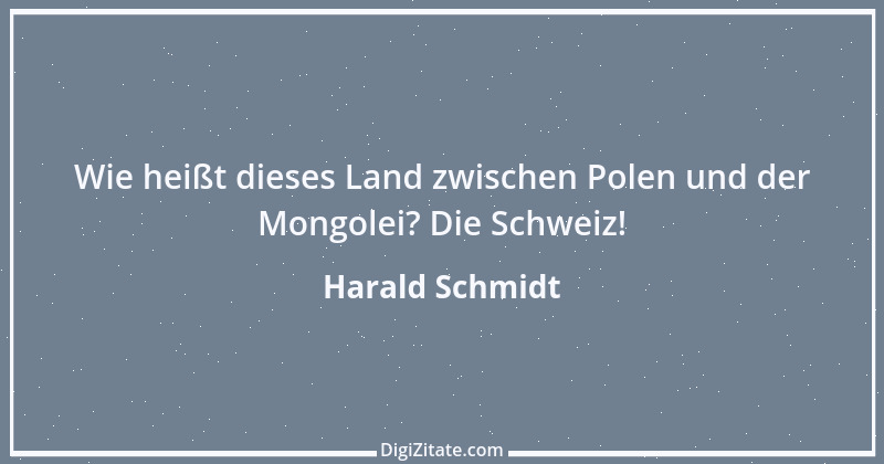 Zitat von Harald Schmidt 162