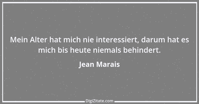 Zitat von Jean Marais 2