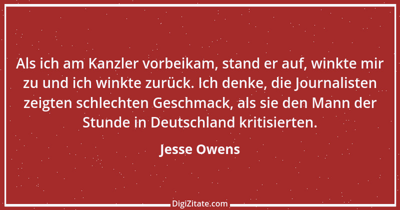 Zitat von Jesse Owens 2