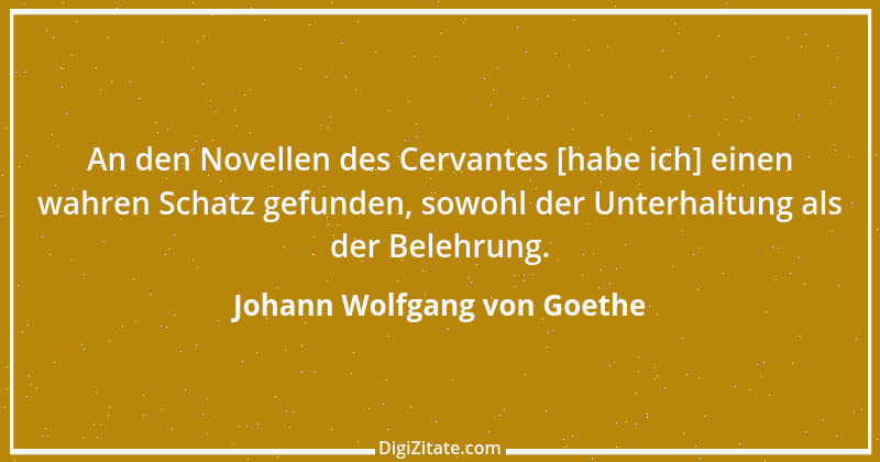 Zitat von Johann Wolfgang von Goethe 1844