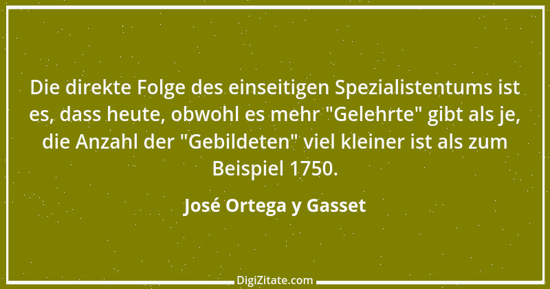 Zitat von José Ortega y Gasset 54