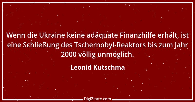 Zitat von Leonid Kutschma 4