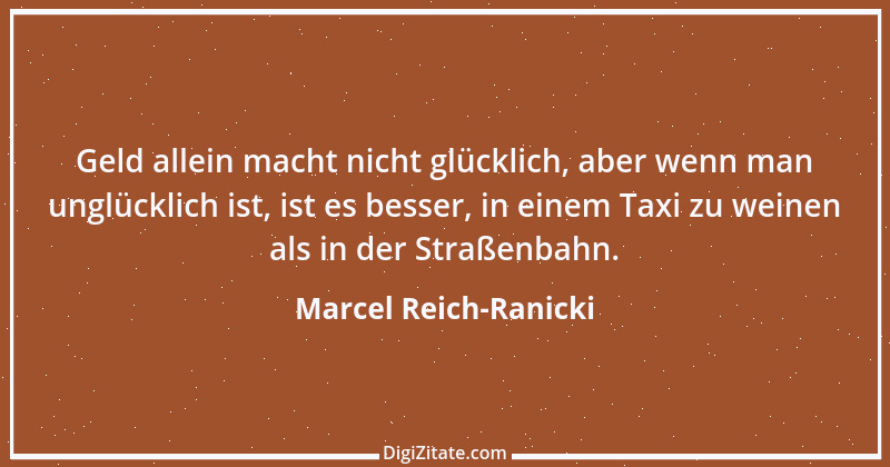 Zitat von Marcel Reich-Ranicki 22