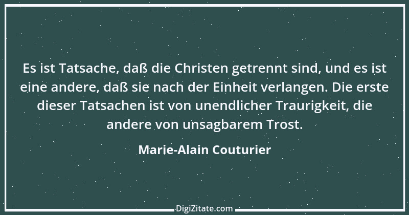 Zitat von Marie-Alain Couturier 1