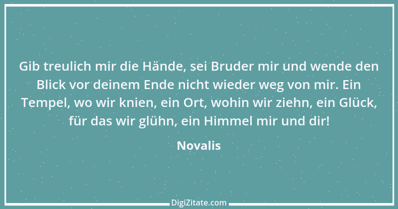 Zitat von Novalis 168