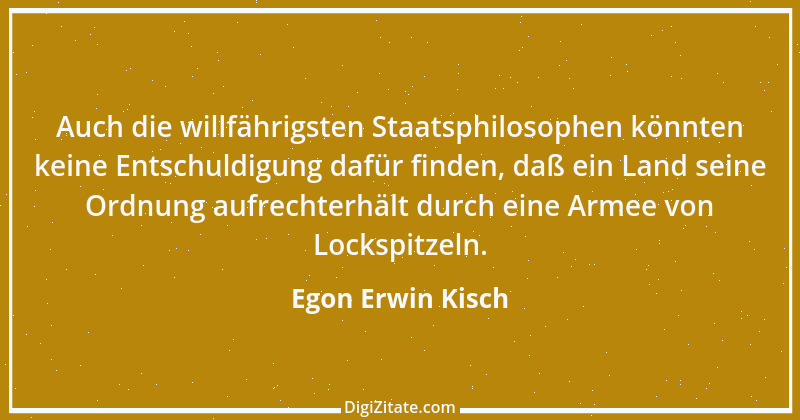 Zitat von Egon Erwin Kisch 2