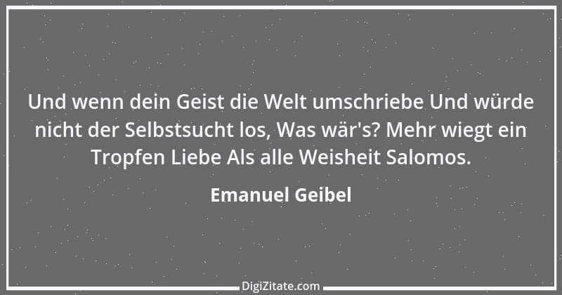 Zitat von Emanuel Geibel 202