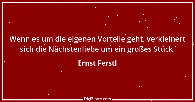 Zitat von Ernst Ferstl 286