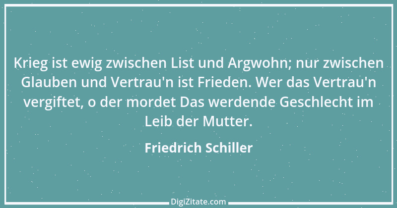 Zitat von Friedrich Schiller 1362