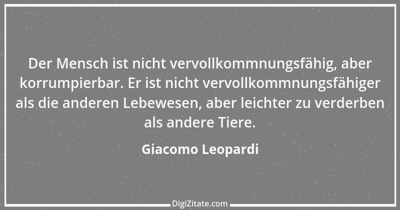 Zitat von Giacomo Leopardi 6