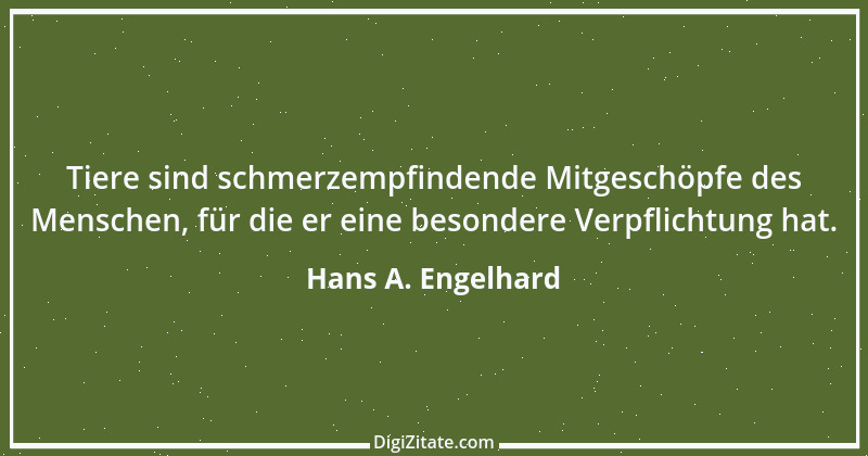 Zitat von Hans A. Engelhard 2