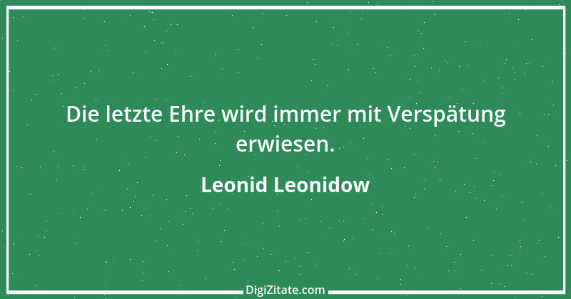 Zitat von Leonid Leonidow 1