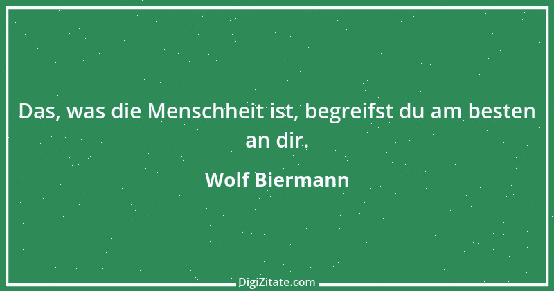 Zitat von Wolf Biermann 15