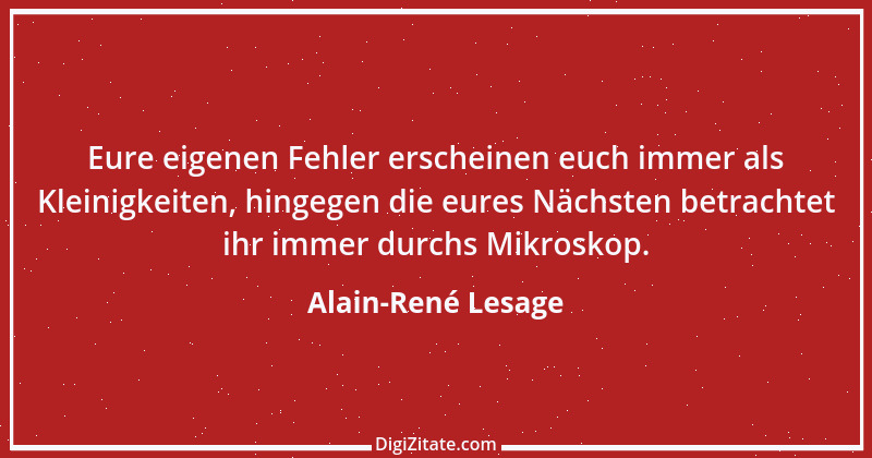 Zitat von Alain-René Lesage 5