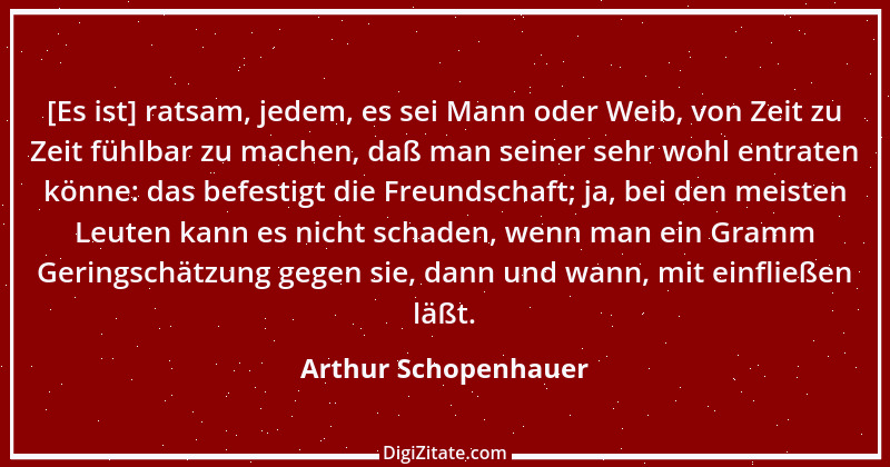 Zitat von Arthur Schopenhauer 604