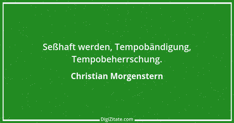 Zitat von Christian Morgenstern 261