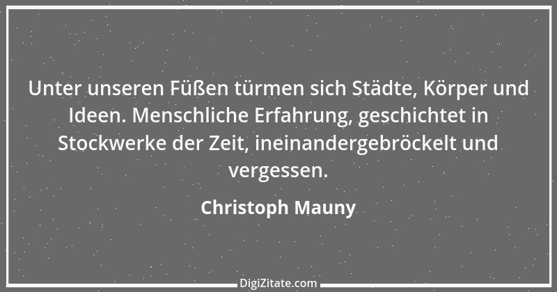 Zitat von Christoph Mauny 8