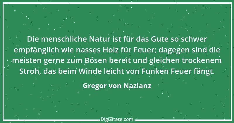 Zitat von Gregor von Nazianz 23