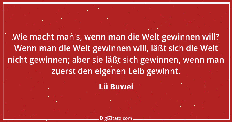 Zitat von Lü Buwei 64