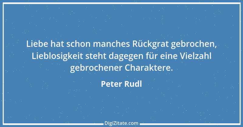 Zitat von Peter Rudl 1012