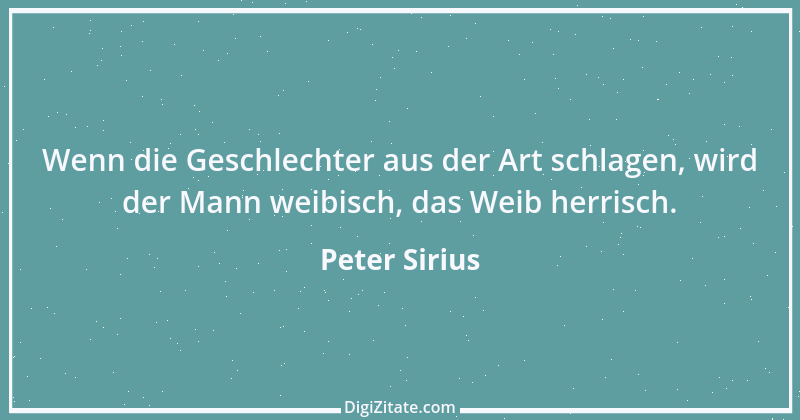 Zitat von Peter Sirius 138