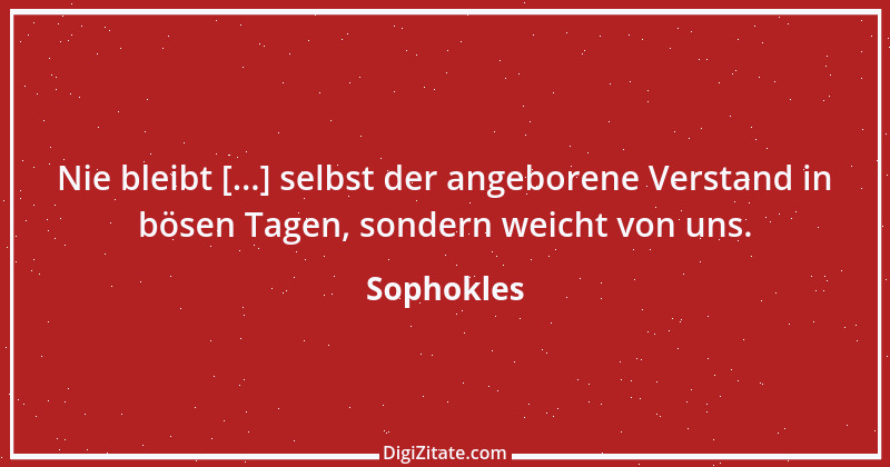 Zitat von Sophokles 10