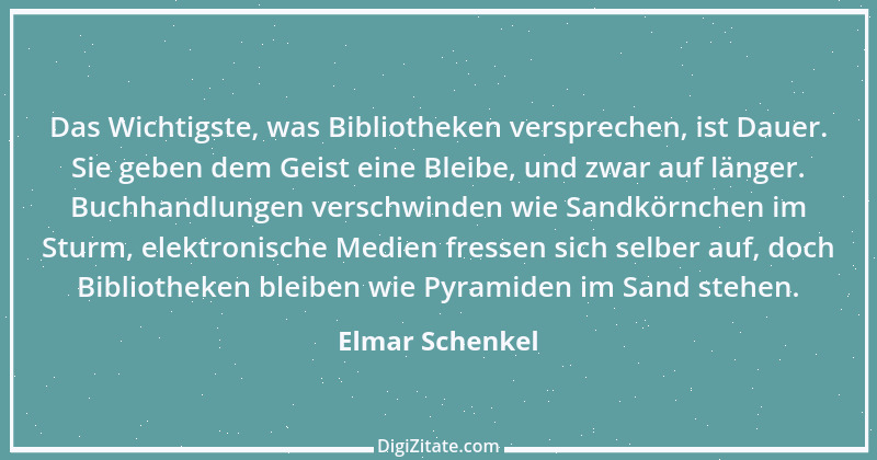 Zitat von Elmar Schenkel 59