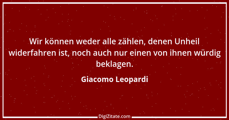 Zitat von Giacomo Leopardi 7