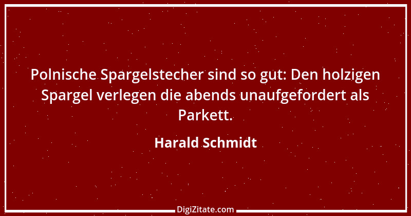 Zitat von Harald Schmidt 164