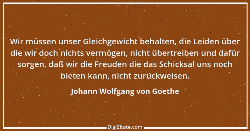 Zitat von Johann Wolfgang von Goethe 3846