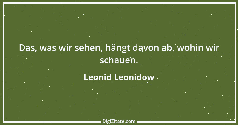 Zitat von Leonid Leonidow 2