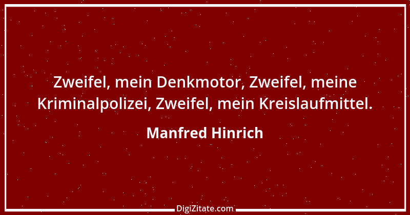 Zitat von Manfred Hinrich 4020