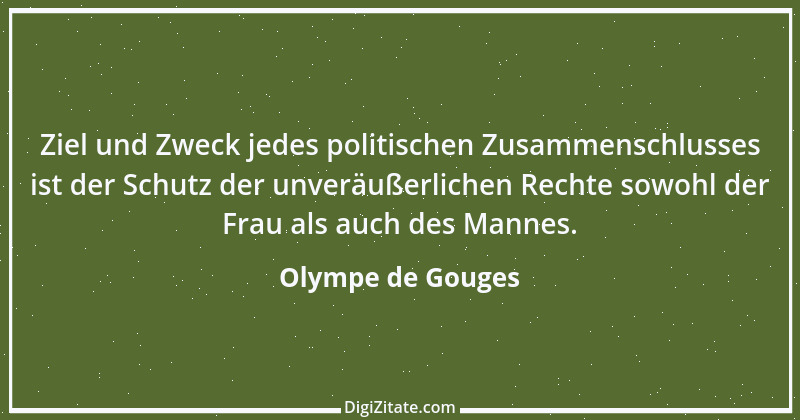 Zitat von Olympe de Gouges 2