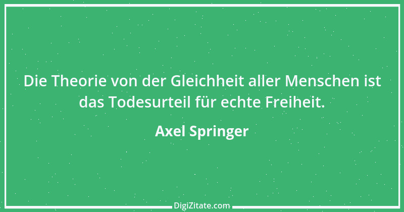 Zitat von Axel Springer 15