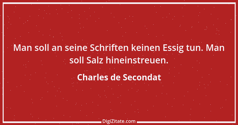 Zitat von Charles de Secondat 42